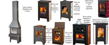 Стальная печь-камин со стеклом Бавария Эко угловая с плитой одна конфорка фото купить в Молодечно в Молодечно