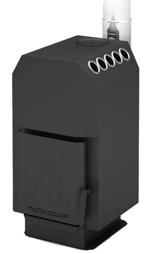 Отопительная печь Теплодар ТОП-140 ДС Амазонка бай фото в Молодечно