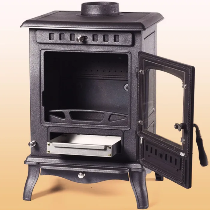 Печь-камин чугунный FireWay Erik в интерьере чёрный Амазонка бай фото в Молодечно