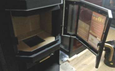 Купить камин со стеклом Мета-Бел Ока в Молодечно фото в Молодечно