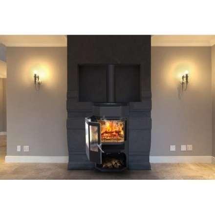 Стальная печь-камин Сибирь 8 фото в Молодечно