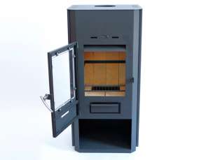 Недорогой камин с дровницей Сибирь 8 фото в Молодечно