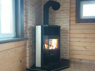 Купить отопительную печь-камин Мета-Бел Амур в Молодечно фото в Молодечно