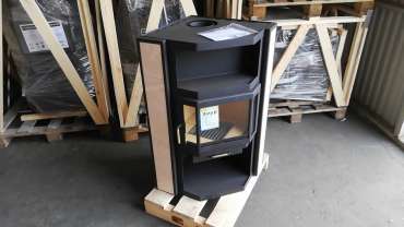 Купить стальной камин со стеклом Мета-Бел Амур в Молодечно фото в Молодечно