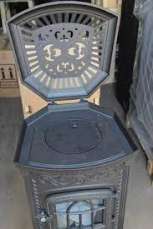 Купить Печь-камин NORDflam Verdo patine в интерьере в Молодечно Амазонка бай фото в Молодечно