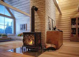 Купить Печь-камин NORDflam Arica в интерьере в Молодечно Амазонка бай фото в Молодечно