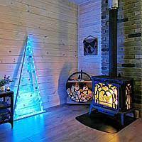 Купить Печь-камин NORDflam Arica в интерьере в Молодечно Амазонка бай фото в Молодечно