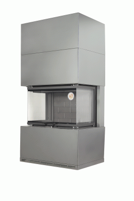 Камин Родос 800 ГРАФИТ шамот черный в Молодечно