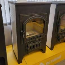 купить Печь-камин Везувий ПК-01 (270) c плитой бежевая 9 кВт в Молодечно в Молодечно