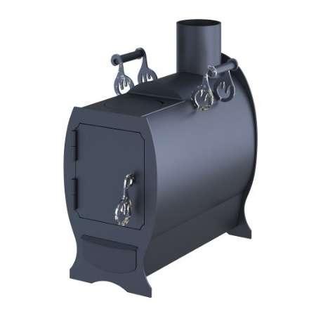 Отопительная печь Царь-печи Буржуйка с конфоркой Амазонка бай фото в Молодечно