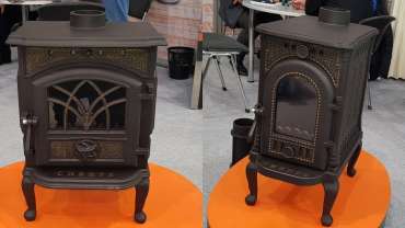 Недорогой камин Сибирь 7 чугунная фото в интерьере в Молодечно