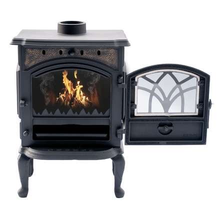 Печь-камин Сибирь 7 чугунная фото в Молодечно