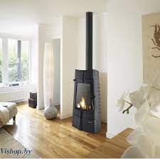 Печь-камин чугунный Invicta Chamane 14 в интерьере Амазонка бай фото  в Молодечно