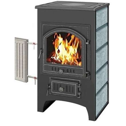 Печь-камин Везувий ПК-02 (205) с плитой и т/о, т/х 12 кВт купить в Молодечно