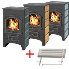Купить Печь-камин Везувий ПК-02 (205) с плитой талькохлорит 12 кВт в Молодечно в Молодечно
