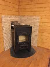 Купить Печь-камин Везувий ПК-02 (205) с плитой и т/о песчаник 12 кВт в Молодечно в Молодечно