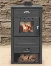 Печь-камин Blist B2 E с водяным контуром Амазонка бай фото в Молодечно