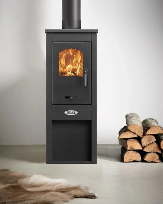 Печь-камин Blist Ekonomik Lux LM N стальная дверца Амазонка бай фото в Молодечно