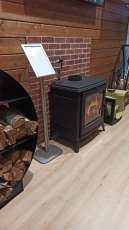 Купить чугунный Печь-камин EVEREST S13 в Молодечно фото в интерьере в Молодечно