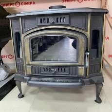 Стильный камин с патиной Сибирь 10 чугунный фото в Молодечно