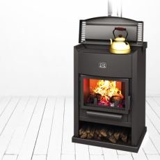 Недорогой камин с дровницей Теплодар ОВ-120 (прямой) фото в Молодечно
