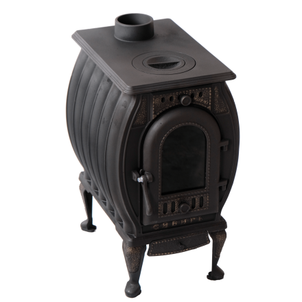 Купить печь-камин чугунная "Сибирь" в Молодечно фото в Молодечно