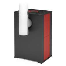 Стальной камин со стеклом Теплодар Твист фото в Молодечно