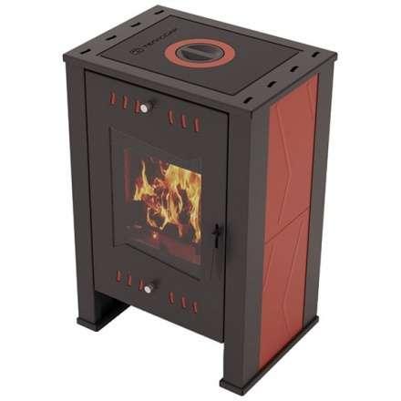 Стальная печь-камин Теплодар Твист фото в Молодечно