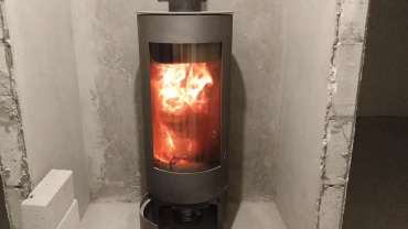 Купить стальной камин с шамотом Мета-Бел Селигер в Молодечно фото в Молодечно