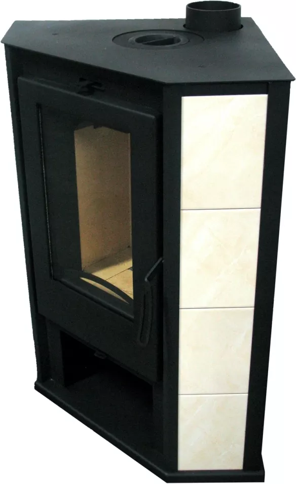 Купить стальной камин с шамотом Мета-Бел Ритм L в Молодечно фото в Молодечно