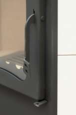 Стальной камин Бавария угловая Амазонка бай фото в Молодечно