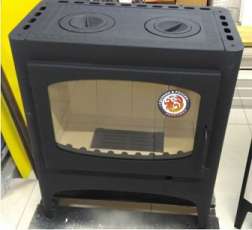 Недорогой камин Бавария Эко с плитой 2 конфорки фото в Молодечно