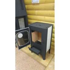 Печь-камин БАВАРИЯ ЭКО с плитой одна конфорка фото в Молодечно