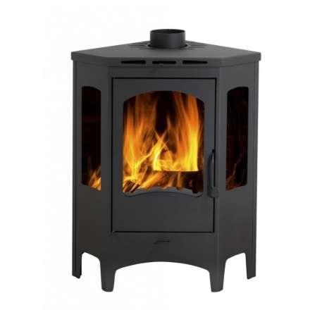 Печь-камин Бавария панорама угловая Амазонка бай фото в Молодечно