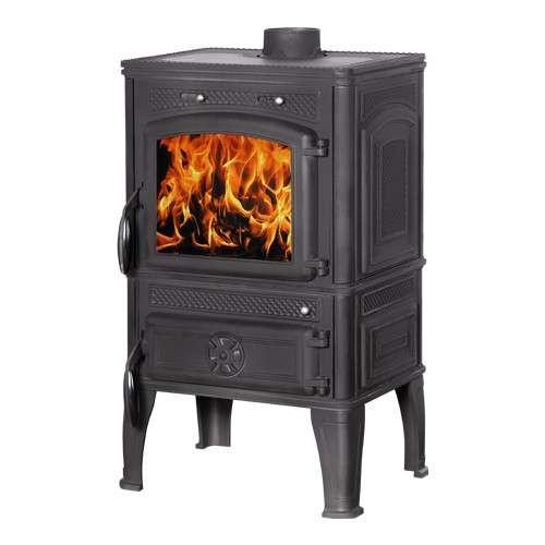 Печь-камин FireWay Dacha чёрный Амазонка бай фото в Молодечно