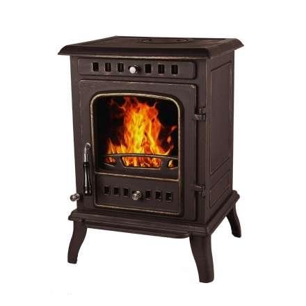 Печь-камин FireWay Erik патина медь Амазонка бай фото в Молодечно