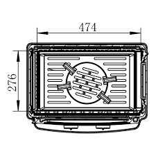Купить Печь-камин NORDflam Breno в интерьере в Молодечно Амазонка бай фото в Молодечно