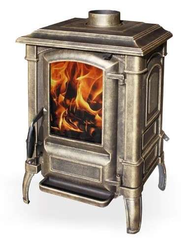 Печь-камин FireWay Bruno патина медь Амазонка бай фото в Молодечно