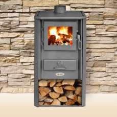 Печь-камин Blist Oganj LM стальная дверца Амазонка бай фото в Молодечно