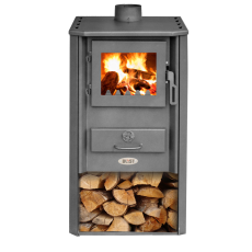 Печь-камин Blist Oganj LM стальная дверца Амазонка бай фото в Молодечно