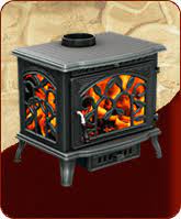 Печь-камин чугунный FireWay Demetra в интерьере Амазонка бай фото в Молодечно