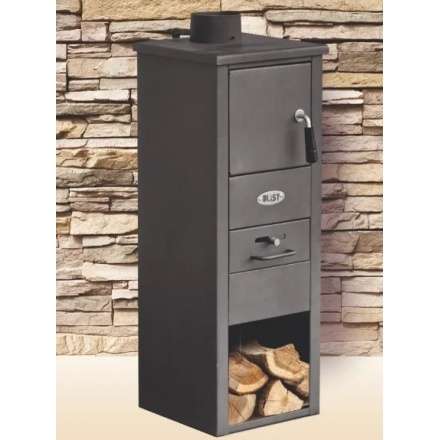 Печь-камин Blist Ekonomik LM стальная дверца фото в Молодечно