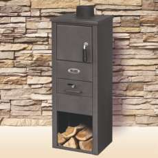 Печь-камин Blist Ekonomik LM стальная дверца фото в Молодечно