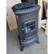 Купить Печь-камин NORDflam Plato patine чугун в Молодечно Амазонка бай фото в Молодечно