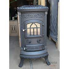 Купить Печь-камин NORDflam Plato patine чугун в Молодечно Амазонка бай фото в Молодечно