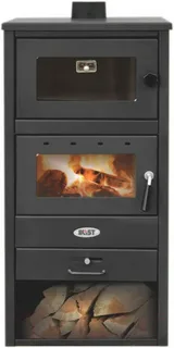 Печь-камин с духовкой Blist BR Амазонка бай фото в Молодечно