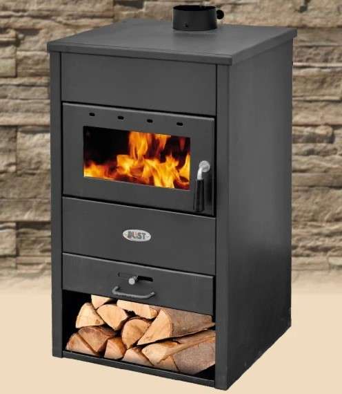 Печь-камин Blist B22 E с водяным контуром фото в Молодечно