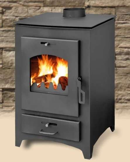 Печь-камин Blist B MAX E с водяным контуром Амазонка бай фото в Молодечно