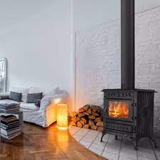 Купить Печь-камин Kawmet P3 (7.4 кВт) EKO в интерьере чугунный в Молодечно фото в Молодечно