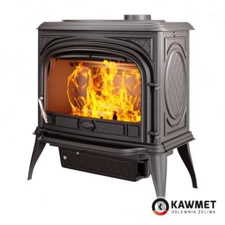 Печь-камин Kawmet Premium S5 (11,3 кВт) Амазонка бай фото в Молодечно